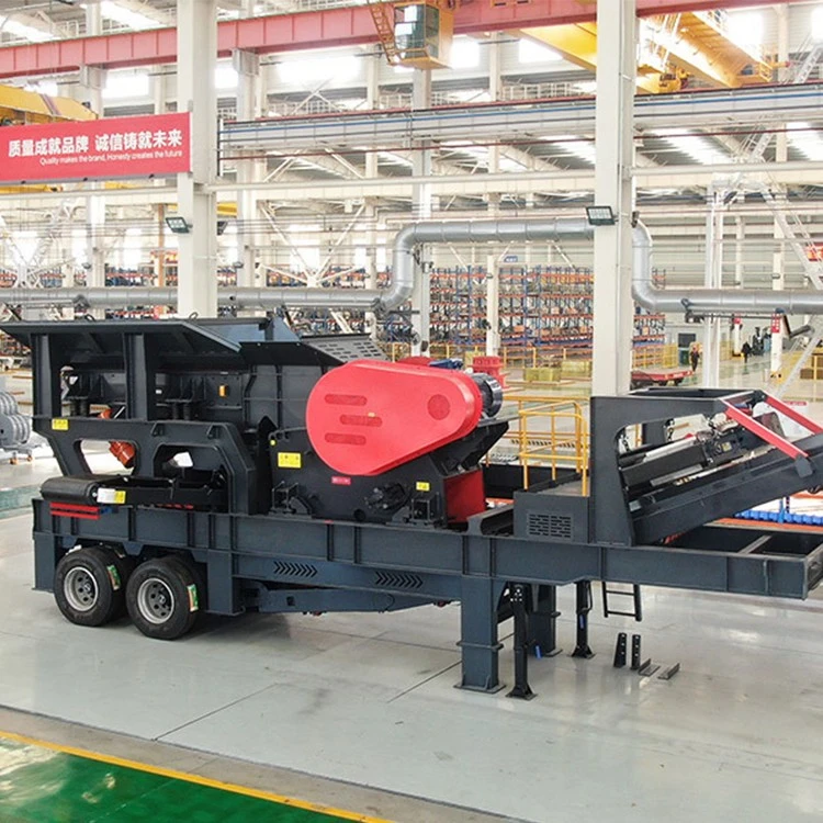 Granite Tire Mobile Crusher