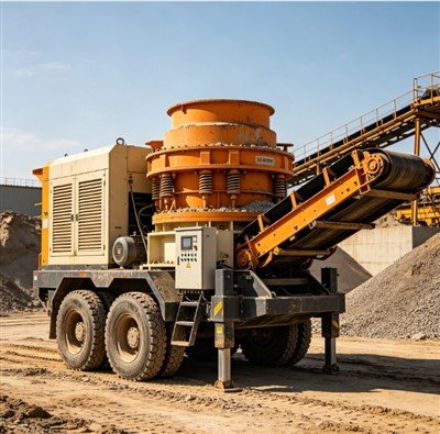 Wheeled Mobile Cone Crusher